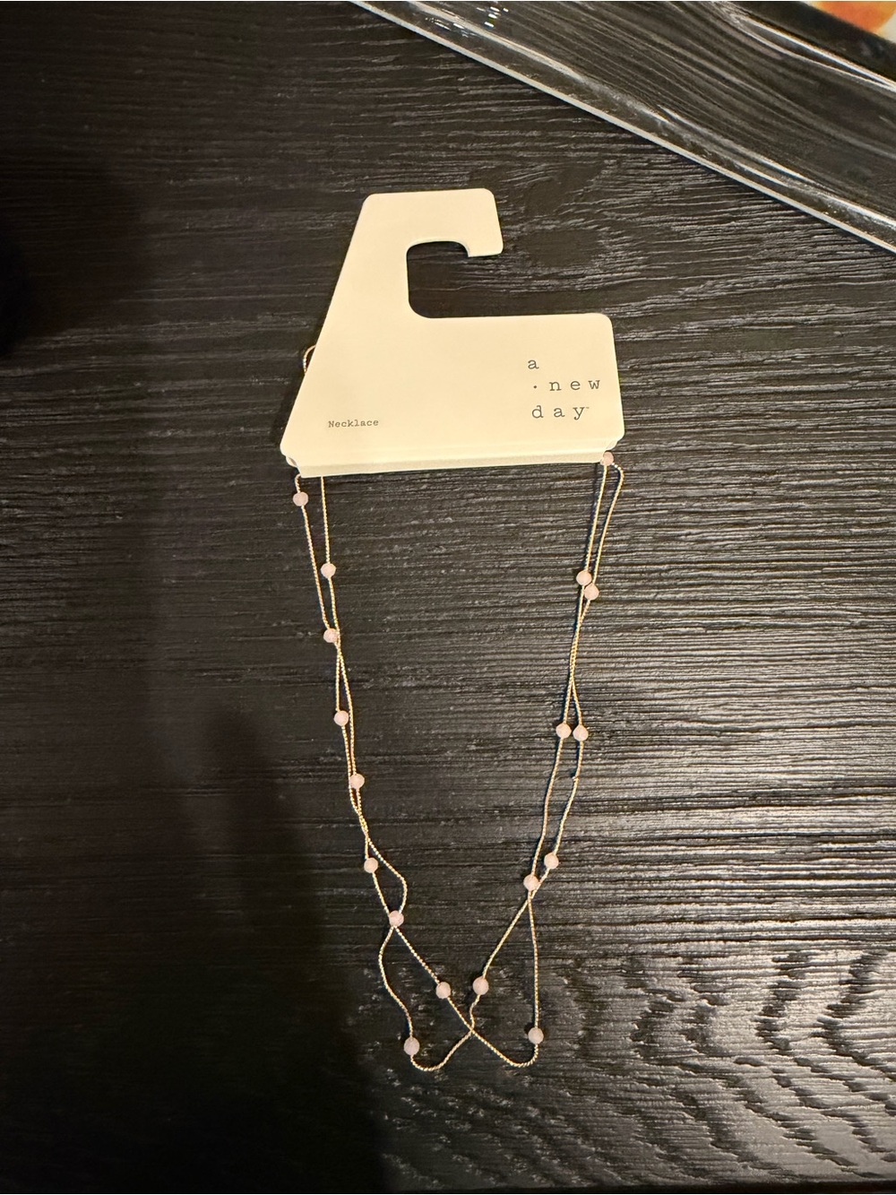 ADD-ON ONLY 🌸 NWT Target A New Day pink beaded Necklace